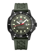 Swiss Military Swiss Solar Sportuhr Schwarz Grün - SMS34102.06